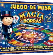 Borras - Borras Magic Board Game, Prepare for the Magic Show, Guess the Result of Each Trick and collect all 5 Tokens for the Show, From 2 to 4 Players, From 5 years old (20108)