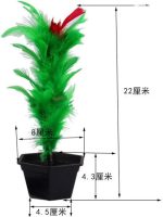 Flower Magic Wand, Easy Surprise, Magic Trick, Show Toy, Amazing Fun Toy for Kids, Adults, Wizards, 22 x 4.5 cm - Imagen 3