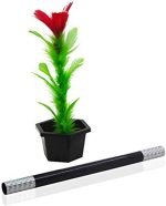 Flower Magic Wand, Easy Surprise, Magic Trick, Show Toy, Amazing Fun Toy for Kids, Adults, Wizards, 22 x 4.5 cm - Imagen 4