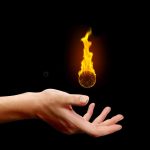 ZQION Floating Fireball Magic Trick Ball Levita Wizard Accessories Fire Magic Stage Illusions Comedy - Imagen 3