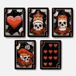 SOLOMAGIA Skulls and Roses Playing Cards - Imagen 3