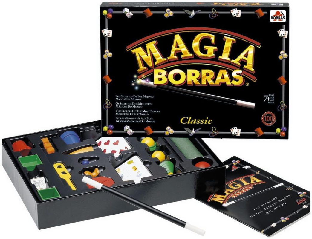Educa - Borras Magic Games, 100 Tricks, Exclusive in Portuguese Language (11481)