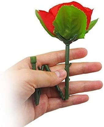 MOMOMAGE 5 pieces per lot folding roses appearing magic tricks from silk to flower magic wizard near the street tricks mentalism funny