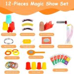 OSDUE Magic Game, Science Kit of 12 Tricks for Kids with 12 Unique Experiments and Magic Tricks Videos with Free Tutorials for Boys and Girls Over 8 Years Old - Imagen 3