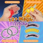 OSDUE Magic Game, Science Kit of 12 Tricks for Kids with 12 Unique Experiments and Magic Tricks Videos with Free Tutorials for Boys and Girls Over 8 Years Old - Imagen 4