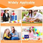 OSDUE Magic Game, Science Kit of 12 Tricks for Kids with 12 Unique Experiments and Magic Tricks Videos with Free Tutorials for Boys and Girls Over 8 Years Old - Imagen 5