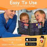 OSDUE Magic Game, Science Kit of 12 Tricks for Kids with 12 Unique Experiments and Magic Tricks Videos with Free Tutorials for Boys and Girls Over 8 Years Old - Imagen 8