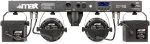MAX PARTYBAR12 LED Party Lighting Kit with PAR and Derby Bulbs, Auto Shows or DMX Lights, Remote Control and Tripod, Ideal for DJs, Events, Weddings and Portable Nightclubs - Imagen 9