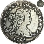 1795 Morgan One Dollar Coins Ancient Coins - Great American Coin - United States Commemorative Coin - Creative Funny Hobo Nickel Coin Future Experience