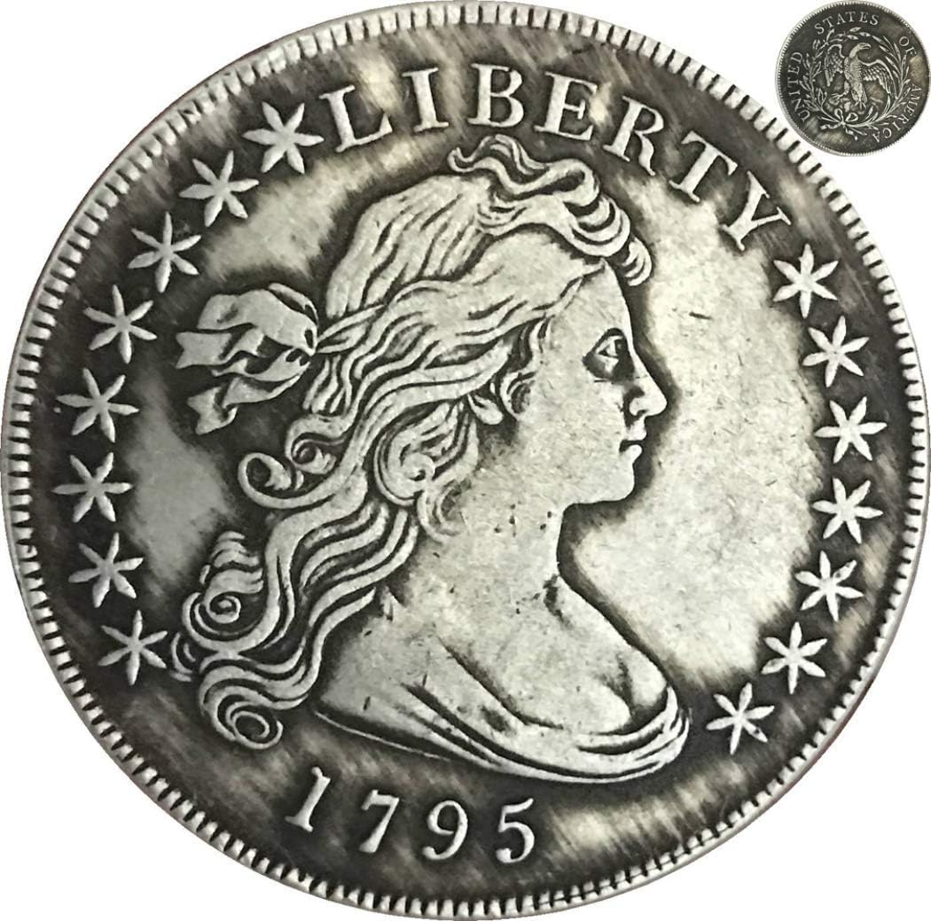 1795 Morgan One Dollar Coins Ancient Coins - Great American 1795 Morgan One Dollar Coins Ancient Coins - Great American Coin - United States Commemorative Coin - Creative Funny Hobo Nickel Coin Future Experience
