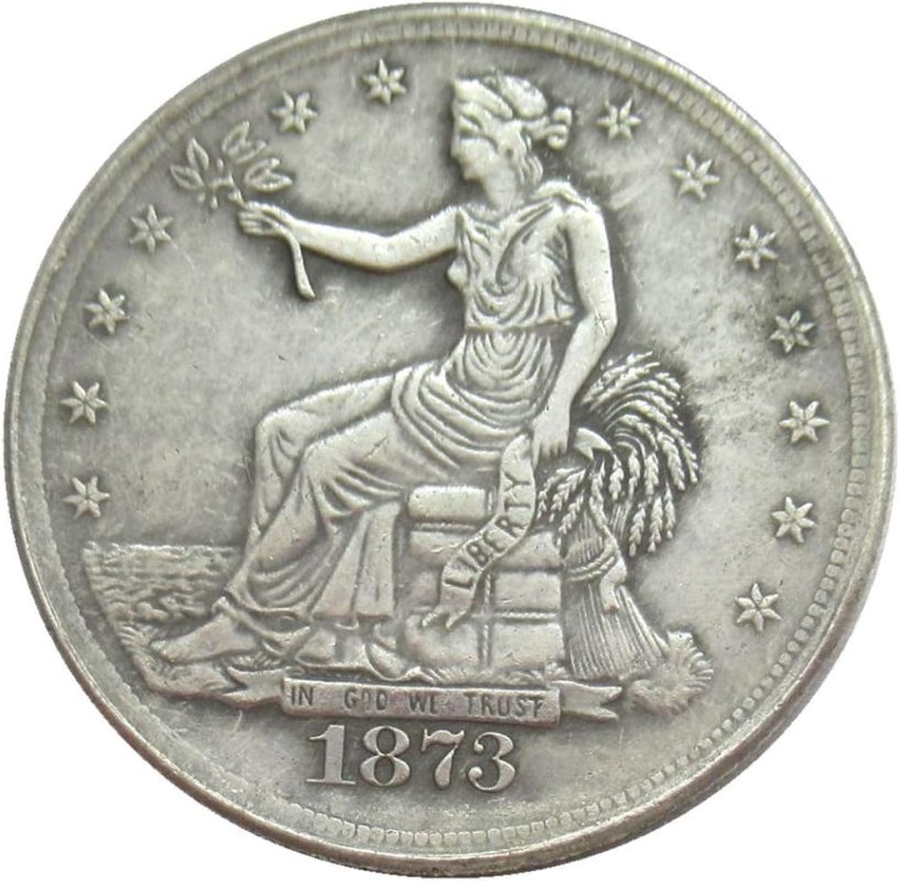 1873 American Memorial Nickel Coin Dollar Coin Nickel Coin for Dad Friends/Husband to Make Life Easier