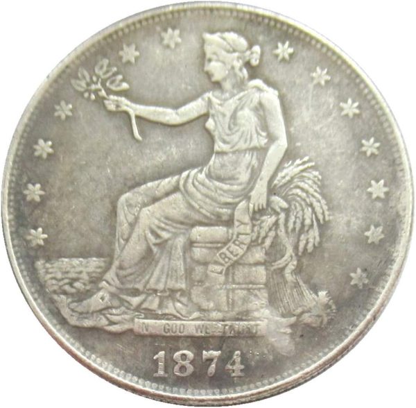 1874 Nickel Coins Commemorative One US Dollar Coins Nickel Coin for Dad Friends Husband to Make Life Easier