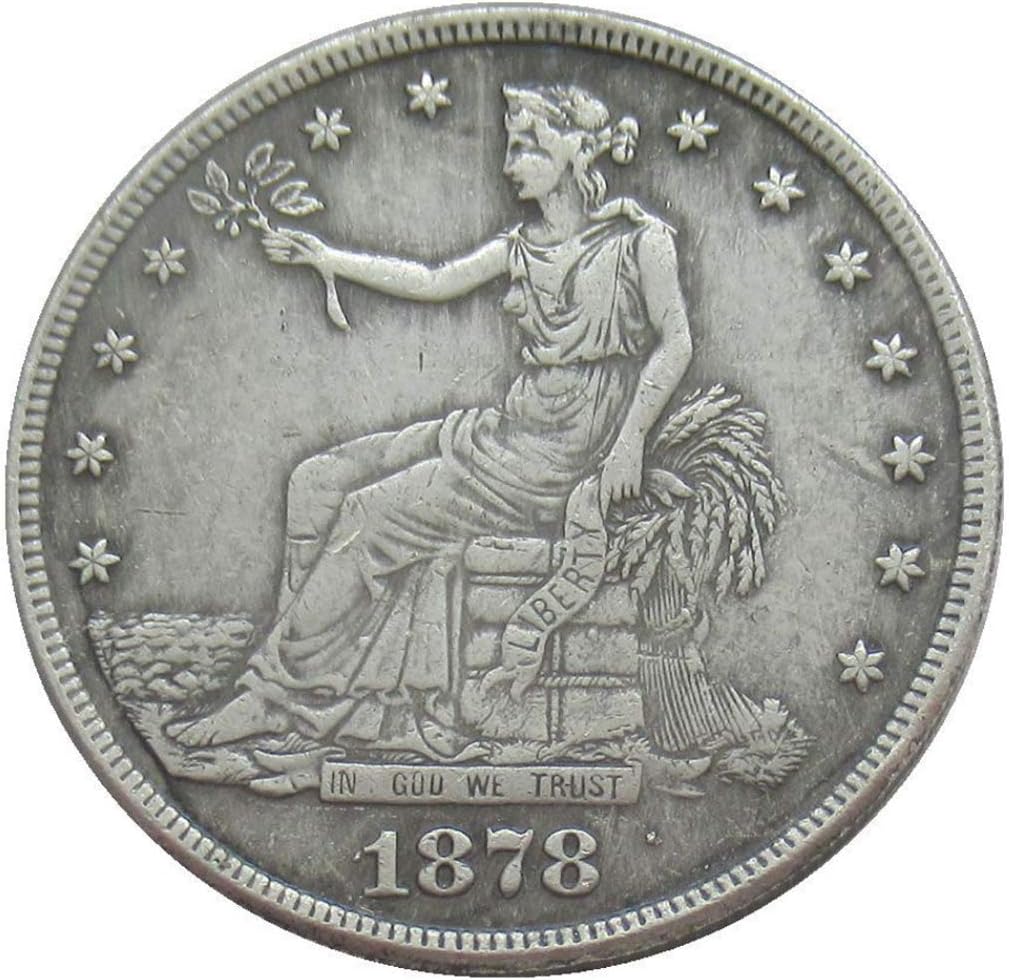 1878 US Dollar Memorial Nickel Coins Antique Coins Nickel Coins 1878 US Dollar Memorial Nickel Coins Antique Coins Nickel Coins for Dad Friends/Husband Making Life Easier