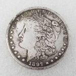 1897 American Morgan Commemorative Coin Antique Silver Dollar Gift Collectible Coin