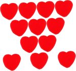 20pares Corazón De Esponja Mágica Juguete De Ilusión De Corazón Bolas De Esponja para Trucos De Escenario Herramientas Clásicas De Accesorios Suaves para Magos Espectáculos De