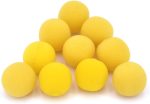 50 Pieces 2" Sponge Red Magic Ball, Super Soft Magic Ball, Closeup Magic Show Trick Props (1"), Yellow)