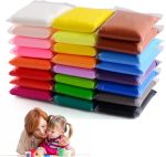 Air Dry Clay Set - 24 Colors Polymer Clay for Modeling - Ultra Light Magic Putty Set with Tools