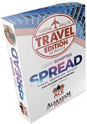 Alakazam Presents Spread Travel Plus by Ace Magic Studio and Gary Sumpter