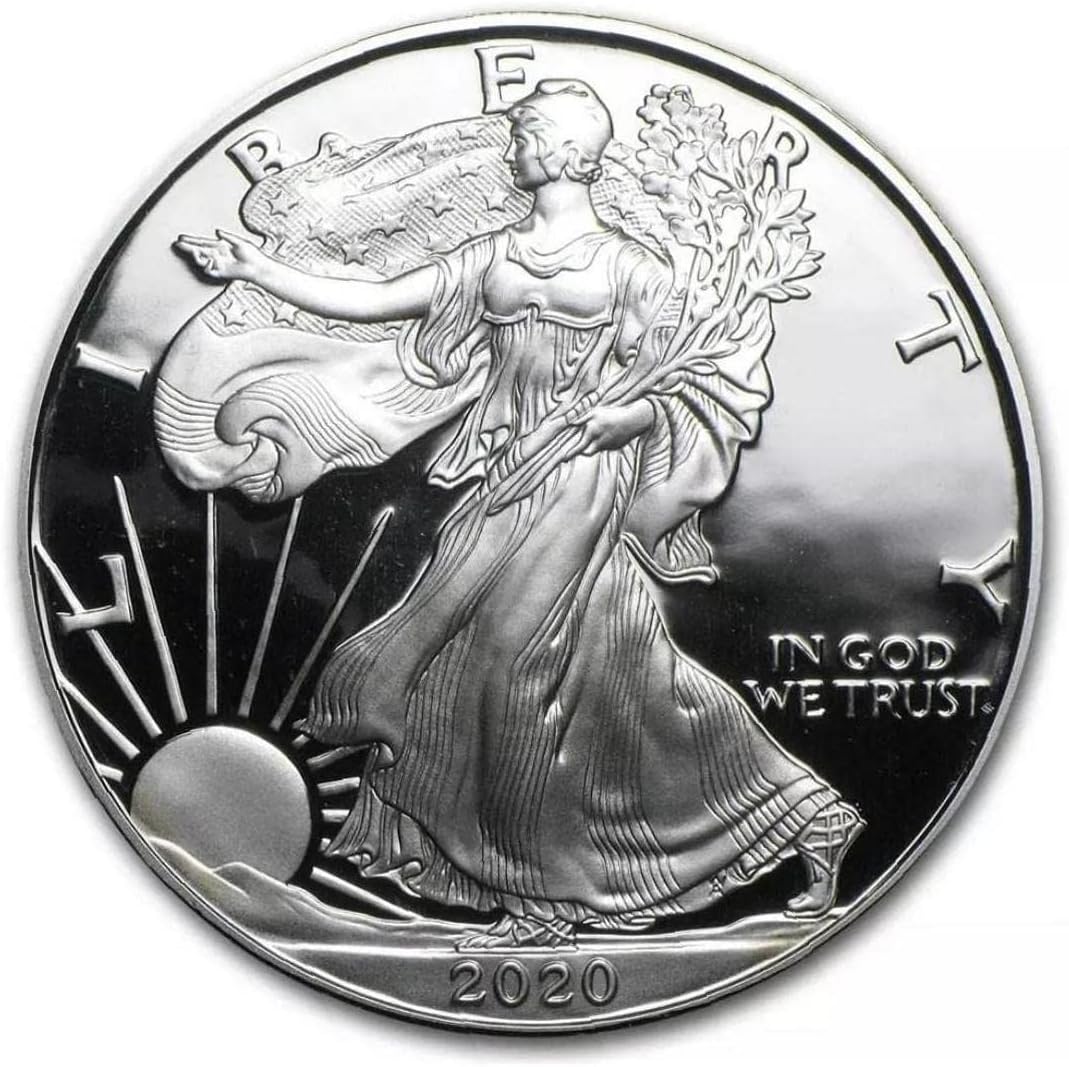 American Liberty Souvenir Coin Collection Gift Home Decor Silver American Liberty Souvenir Coin Collection Gift Home Decor Silver