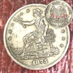 Antique 1875 Eagle Coin US Hobo Nickel One Dollar Morgan Dollar Coin - American Memorial Gifts for Dad/Boyfriend/Husband Future Experience