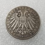 Antique Crafts 1907 Silver Coin German Commemorative Coin Silver Plated Coin Silver Dollar Commemorative Coin #1810 - Imagen 2