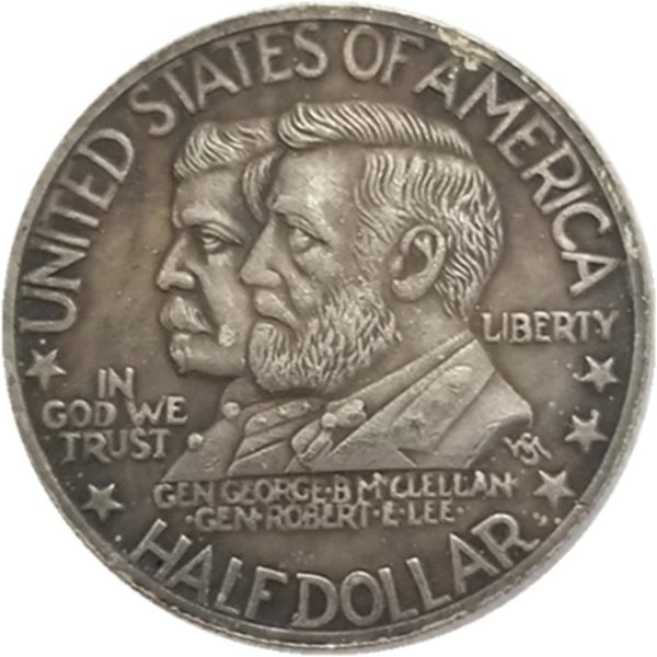 Antique Crafts United States Half Dollar 1937-A Commemorative Coin Collection #1588