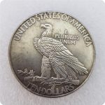 Artesanías Antiguas Moneda Conmemorativa de dólar de Plata Indio 1908 Material #01177 - Imagen 2