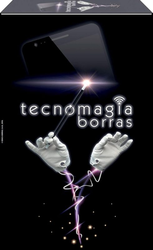 BORRAS - Tecnomagia Magic Game with Exclusive iOS App | New tricks with your mobile phone | Magic Games Gift kids 6 7 8 9 years old | Magic (17912)