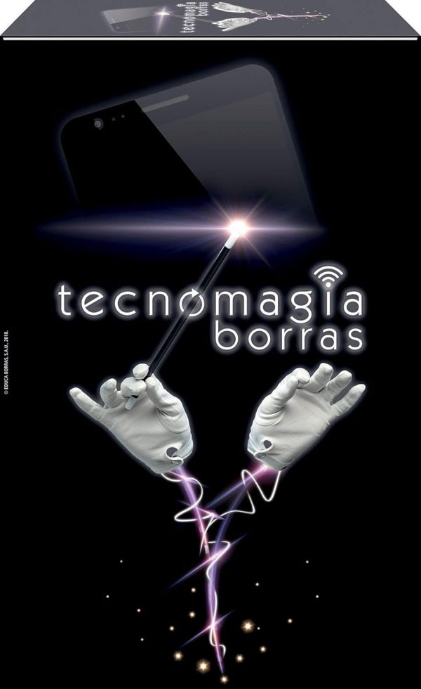 BORRAS - Tecnomagia Magic Game with Exclusive iOS App | New tricks with your mobile phone | Magic Games Gift kids 6 7 8 9 years old | Magic (17912)