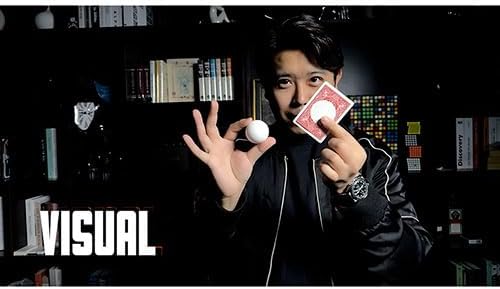 Ball on Card (Red) by Bond Lee & MS Magic