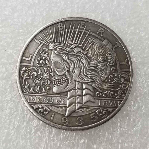 Best Morgan Dollar Coins - Antique 1935 Hobo Nickel Coin - Antique Coin Collection-United States Dollar Old Morgan Dollar