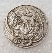 Best Morgan US Dollar Coins – 1937 Old Hobo Nickel Coin – Old Coin Collecting-US Dollar USA Old Morgan Dollar – Plated US Coins Good Service