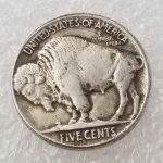 Best Morgan US Dollar Coins – 1937 Old Hobo Nickel Coin – Old Coin Collecting-US Dollar USA Old Morgan Dollar – Plated US Coins Good Service - Imagen 2