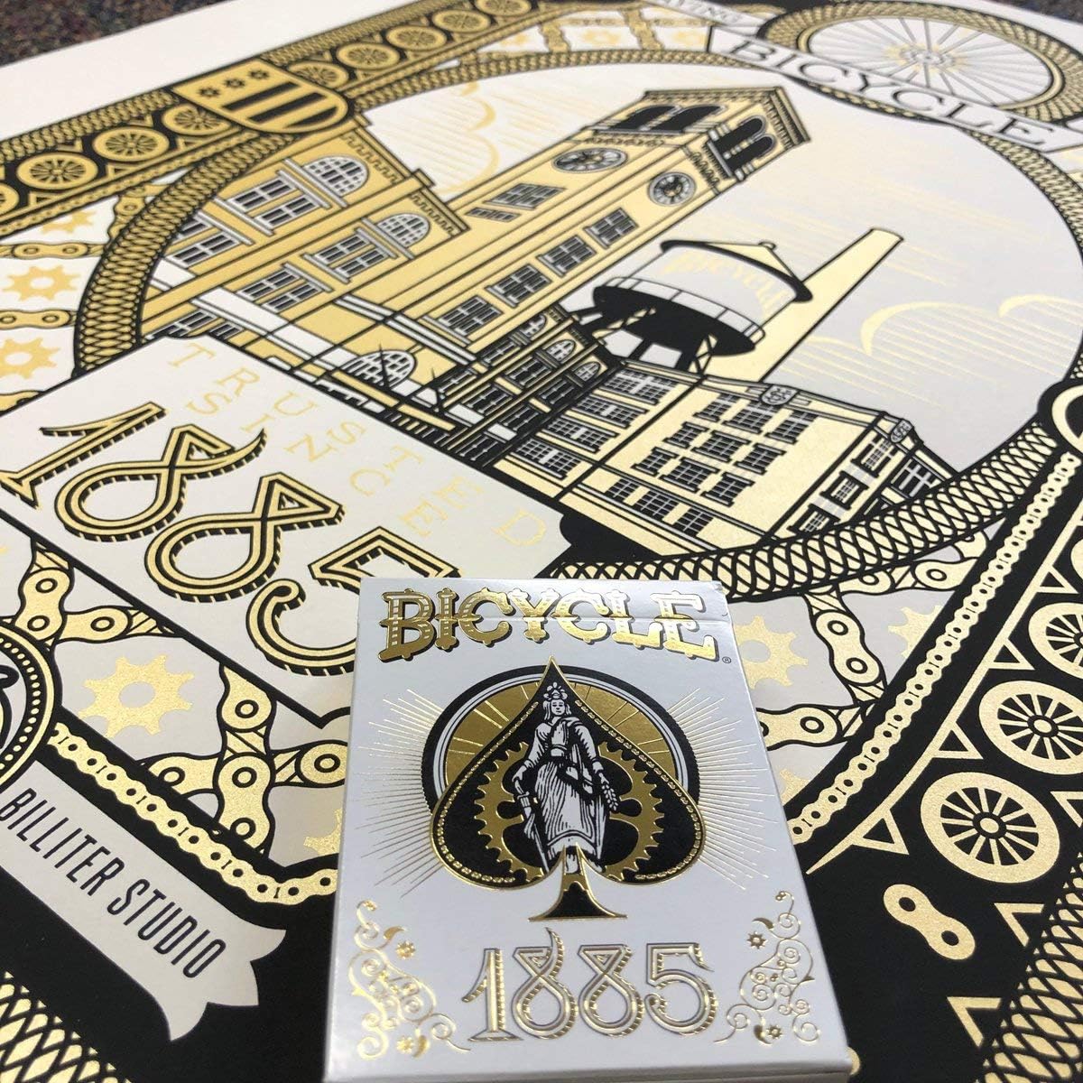 Bicycle 1885 Playing Cards by US Playing Card Bicycle 1885 Playing Cards by US Playing Card