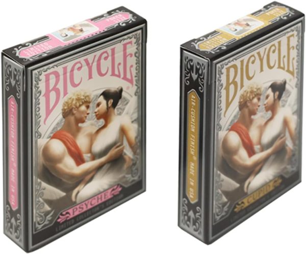 Bicycle Cupid (Numbered Custom Stamps) Playing Cards
