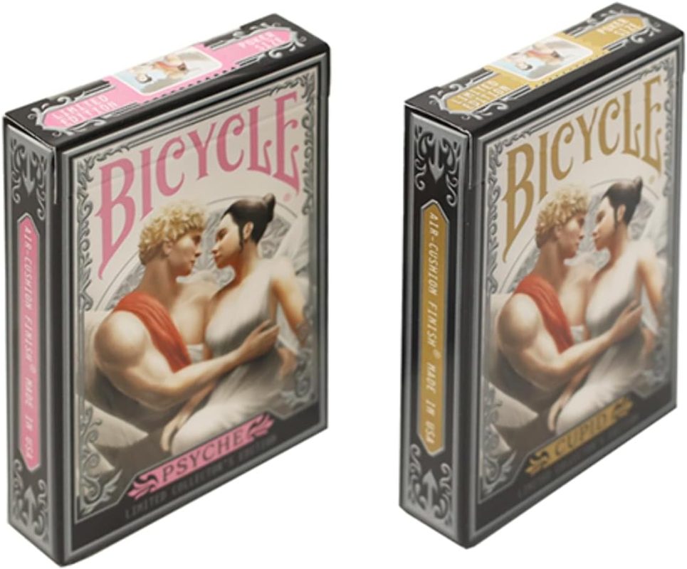 Bicycle Cupid (Numbered Custom Stamps) Playing Cards