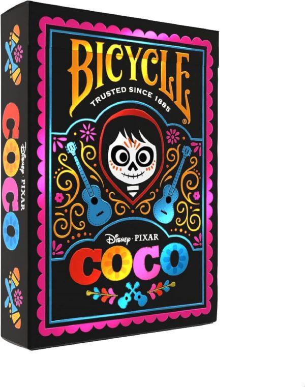 Bicycle Disney Coco Playing Cards Inspired by the Characters of the Movie.
