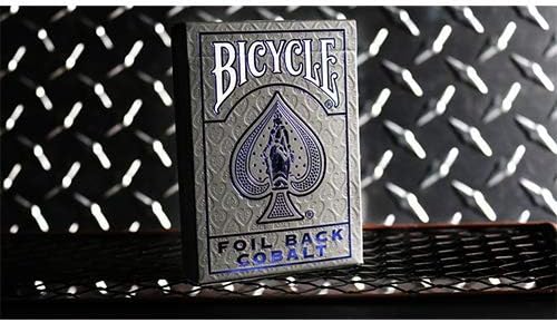 Bicycle Rider Back Cobalt Luxe (Blue) Version 2 by US Playing Card Co
