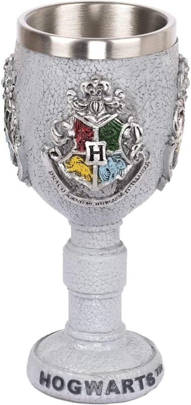 CARTOON Harry Potter Cup, Hogwarts School of Magic and Witchcraft Metal Cup Gift Idea