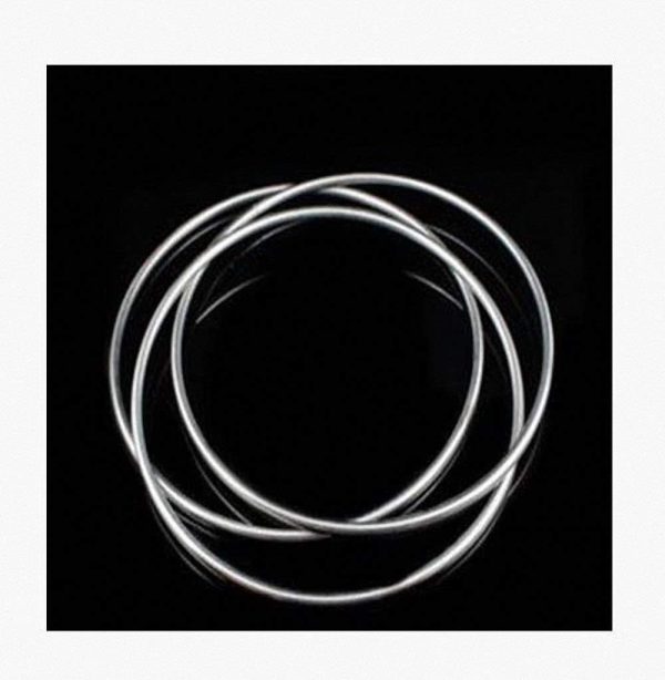 Chinese Link Rings - Stage 3 Rings 30cm (STAINLESS STEEL) / Chinese Linking Rings - Stage 3 rings 30cm (STAINLESS STEEL) ---- magic trick, party trick, magic trick, magic kits