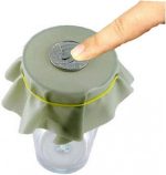 Coin Penetration Plate Coin Thru Rubber Sheet In Cup Magic Trick Mentalism Props Magic - Imagen 2