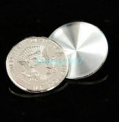 Coin & Silver Magic/Coin&Money Magic 2 Pieces Bigger Shell (Demi-Dollar) / 2 Pack Wide Shell (Half Dollar)