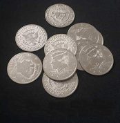 Coin&Money Magic 10 Pieces of Palming Coins (Half Dollar Version) 10 pcs Palming Coins(Half Dollar Version) - Magic Trick, Party Trick, Magic Trick, Magic Kits