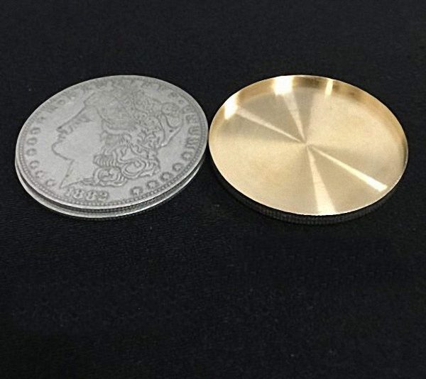 Coin&Money Magic Coin and Money Magic 2 Pieces Expanded Shell for Morgan Dollar 2 pcs Expanded Shell For Morgan Dollar - Magic Trick, Party Trick, Magic Trick, Magic Kits