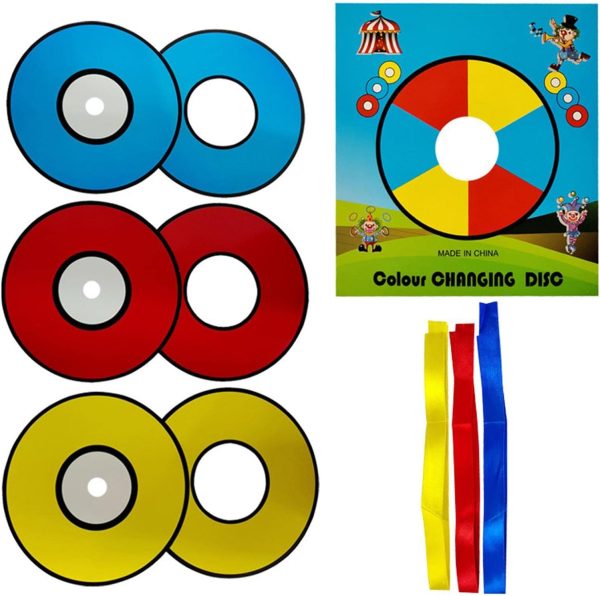 Color Changing Magic Disc - Magic Objects for Kids,Color Changing Magic, Logical Thinking Training Board Games Toy Brain Educational Toys
