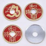 Doowops Chinese Expanded Shell + Coin (Four Colors Available) Magic Tricks Close Up Prop Accessories Illusion Appear Disappear Coin Magie