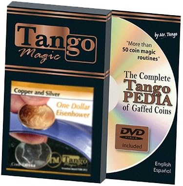 Eisenhower Copper and Silver (w/DVD) (D0144) by Tango - Tricks
