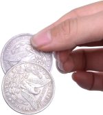 Enjoyer Magnetic Copper Morgan Dollar Coins Magic Tricks Appearing/Disappearing Magicians Accessories Illusions Coin Magic Props - Imagen 2