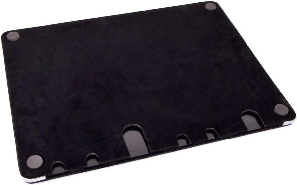 Enjoyer Production Pad Professional Tray for Table Mats Magic Tricks Coin Magic Card Multifunctional Close Up Mat (Black, with Intermediate Layer, 51×38.5×2cm)