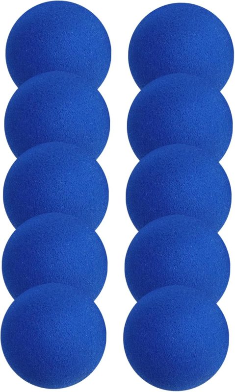 FRCOLOR 10piezas Bola De Esponja Mágica Redonda para Trucos De Accesorios para Magos Decoración De Festivales y Cosplay